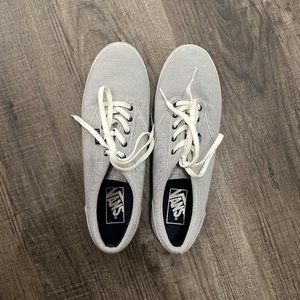Brand New Navy Striped Vans